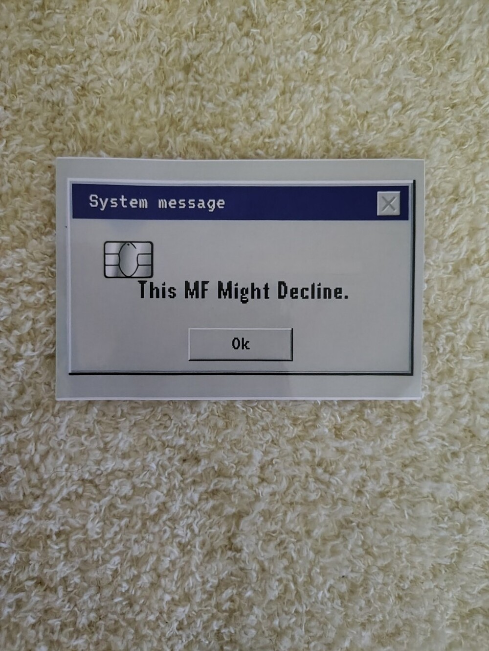 Credit Debit Card Skin Sticker